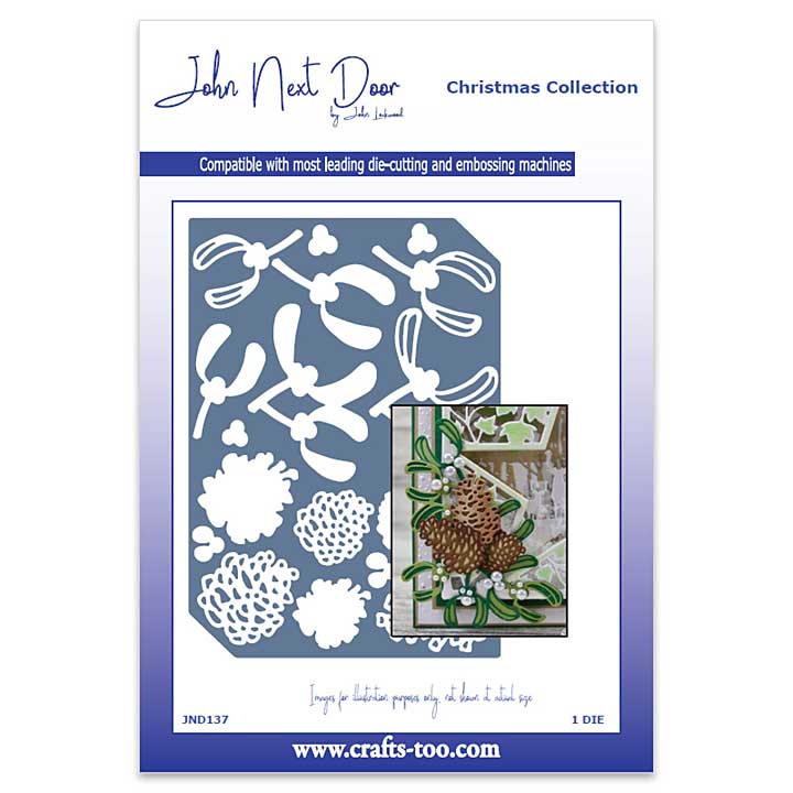 SO: John Next Door Christmas Dies - Christmas Elements Plate