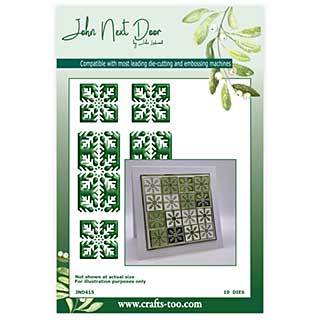 John Next Door - Sam\'s Snowflake Squares (10pcs)