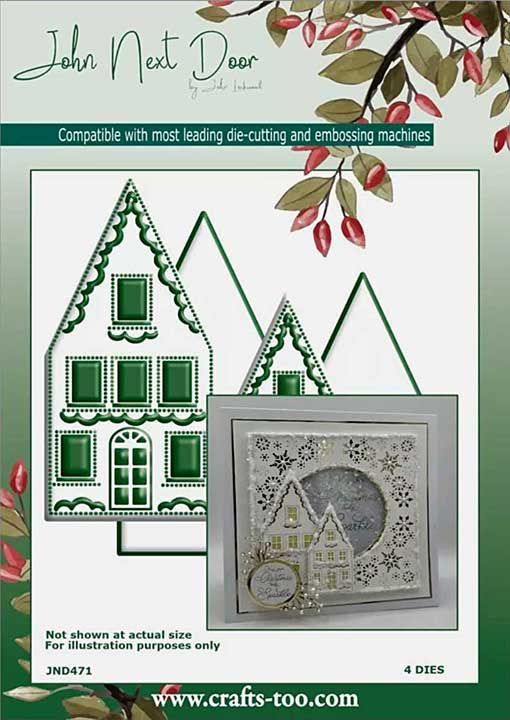 John Next Door - Festive Houses (4pcs)