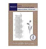Presscut Background Collection - Tall Cross Hatch