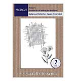 Presscut Background Collection - Square Cross Hatch