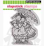 SO: SlapStick Cling Stamp - Rain or Shine