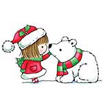 Penny Black Snow Kiss