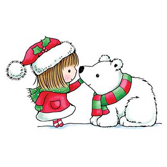 Penny Black Snow Kiss