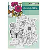 Penny Black - Botanical Notes (Cling Stamp)