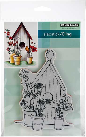 SO: Penny Black Cling Stamps - Aviary