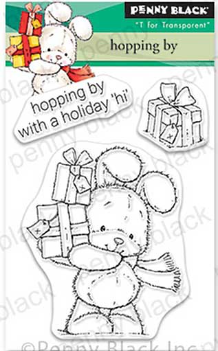Penny Black Clear Stamps - Hopping By