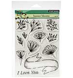 Penny Black Clear Stamps - Banner Blooms
