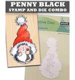 Penny Black Combos - Santas Hat