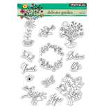 Penny Black Clear Stamps - Delicate Garden