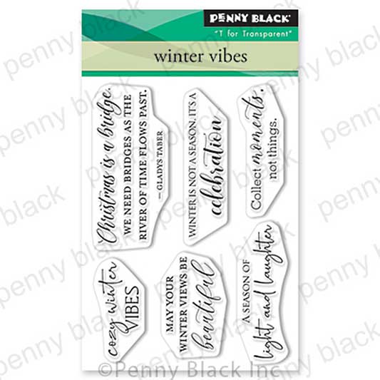 Penny Black - Winter Vibes (Clear Stamps)