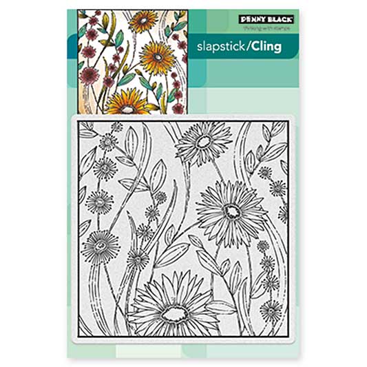 Penny Black - Flower Box (Cling Stamp)