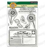 Penny Black Sunflowers (clear stamps)
