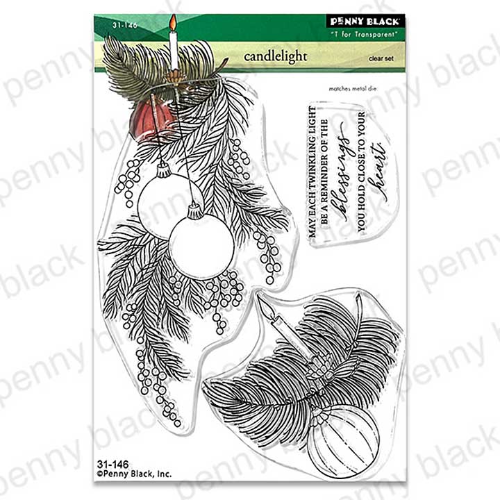 Penny Black Candlelight  (clear stamps)