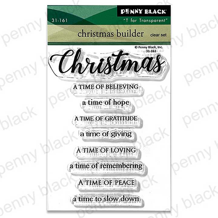 Penny Black Christmas builder (clear stamps)