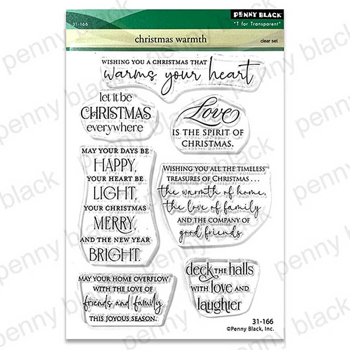 Penny Black Christmas Warmth (clear stamps)