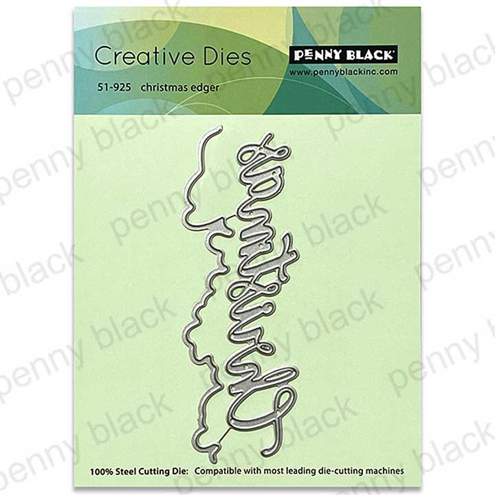 Penny Black Christmas Edger (metal dies)