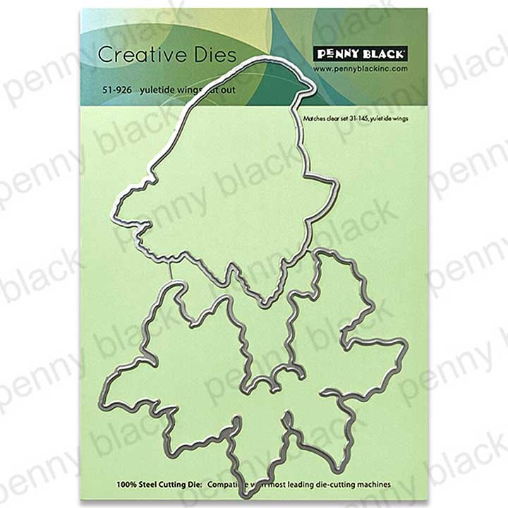 Penny Black Yuletide Wings cut out (metal dies)