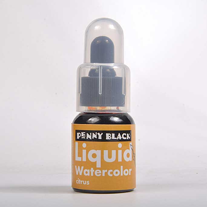 Penny Black Citrus- Liquid Watercolor Ink 25ml