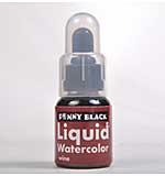 Penny Black Wine- Liquid Watercolor Ink 25ml