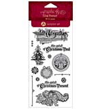SO: Graphic 45 Christmas Carol Cling Stamps - #2