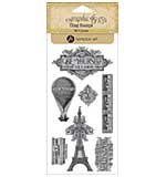 SO: Graphic 45 Worlds Fair Cling Stamps - #2