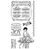 SO: Graphic 45 Cafe Parisian Cling Stamps - #2