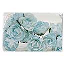 SO: ShabbyChic PaperFlower ROSE Turquoise