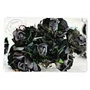 SO: Paper Flowers - ShabbyChic - Black Tulle