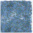 Magnolia Ink 12x12 Paper - Blue Christmas Holly (10 sheets)