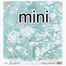 SO: Magnolia Ink 6x6 Paper - Mini Turquoise Heart Flower (10 sheets)