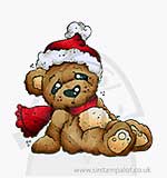 SO: Magnolia EZ Mount - Cozy Christmas Bear