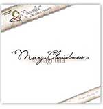 Magnolia EZ Mount Stamp ALC15 - Merry Christmas Text