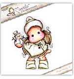 SO: Magnolia EZ Mount Stamp ALC15 - Tilda With Little Snowy Snowman