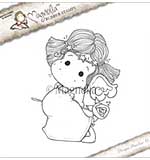 SO: Magnolia EZ Mount Stamp ATL16 - Tilda With Star Diadem