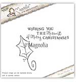 SO: Magnolia EZ Mount Stamp AH16 - Wishing You Oak Leaf Kit (2 stamps)