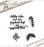 Magnolia EZ Mount Stamp CP17 - Holiday Wishes Kit
