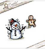 SO: Magnolia EZ Mount Stamp CP17 - Snowman and Gingerbread Kit