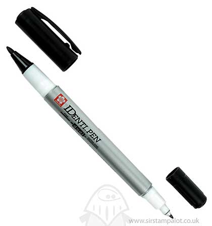 Identi-Pen Permanent Dual Tipped Fine Extra Fine Pen