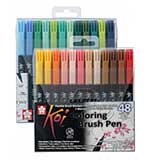 SO: Sakura Koi Colouring Brush Pens Set (Pack of 48)