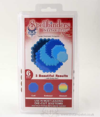 SO: Spellbinders Nestabilities - Large Scallop Octagons
