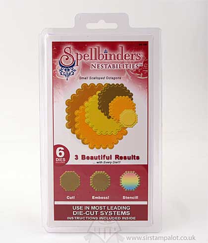 Spellbinders Nestabilities - Small Scalloped Octagons