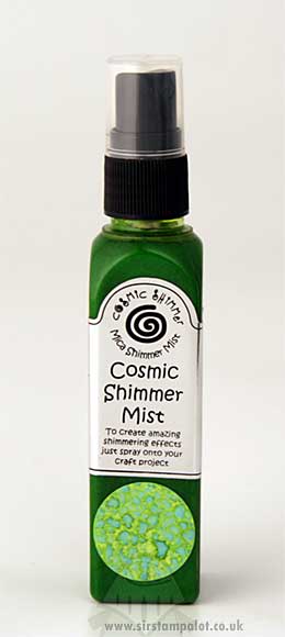 SO: Cosmic Shimmer Mist - Blue Lime