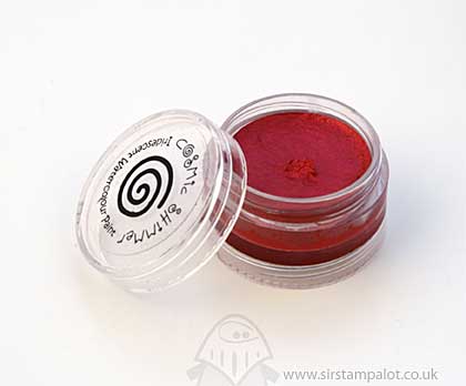 SO: Cosmic Shimmer Watercolour Paint - Lava Red