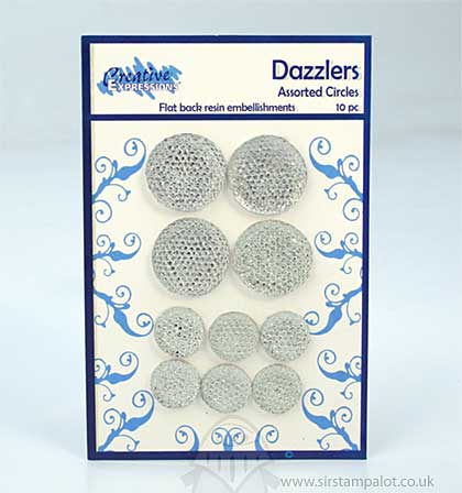 SO: Dazzlers Assorted Circle Embellishments (10pk)