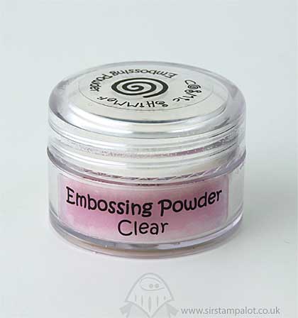 Cosmic Shimmer Embossing Powder - Clear (20ml)