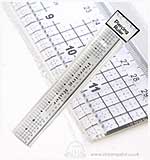 SO: Crafters Transparent Piercing Ruler (30cm/12inch)