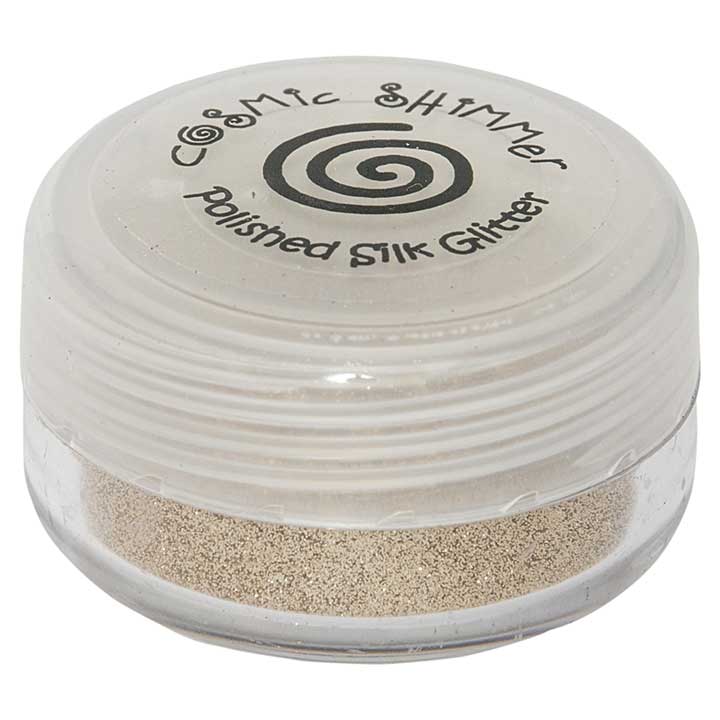 SO: Cosmic Shimmer Polished Ultra Fine Silk Glitter - Golden Sand