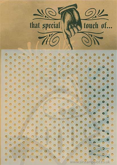 SO: That Special Touch 6x6 Mica Mask - Small Polka Dots