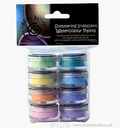 SO: Cosmic Shimmer Iridescent Watercolor Paints - Perfect Pastel